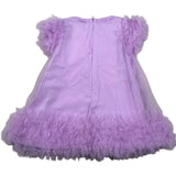 Liu Jo Abito Mezza Manica Tinta Unita con Tulle per Neonata HA5032 GLICINE LIU JO 