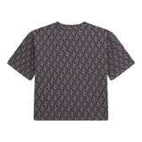 Guess T-Shirt Girocollo Tinta Unita con Stampa per Bambina J5RI04K6YW4 GRIGIO GUESS 