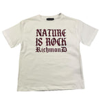 JOHN RICHMOND t-shirt girocollo tinta unita con stampa in contrasto Bianco per Bambina RGA25115TS BIANCO JOHN RICHMOND 