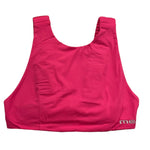 Met Top Tinta Unita con Elastico per Bambina ME162 FUXIA MET 