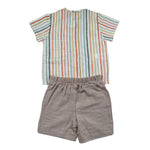 Calamaro Completo 2 Pezzi Camicia-Bermuda per Bambino 17950 MULTICOLOR CALAMARO 