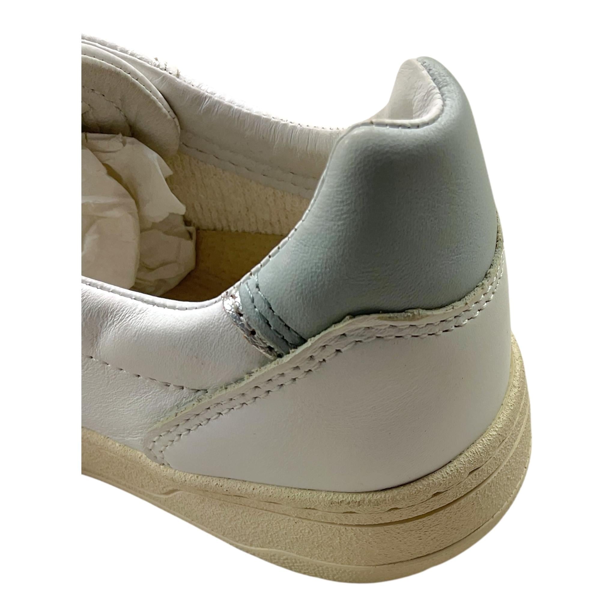 D.A.T.E. sneakers tinta unita con lacci  Bianco per Bambina COURTMONO BIANCO D.A.T.E. 
