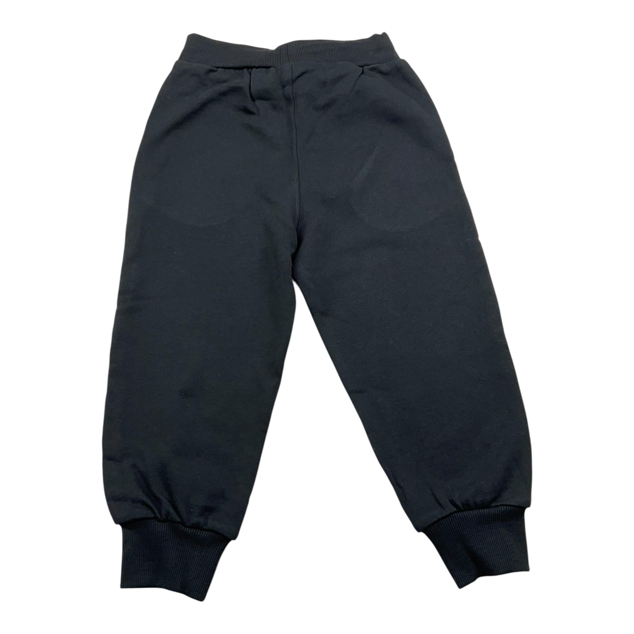 SUPERGA pantalone tuta tinta unita con logo Nero per Bambino SA150 NERO SUPERGA 