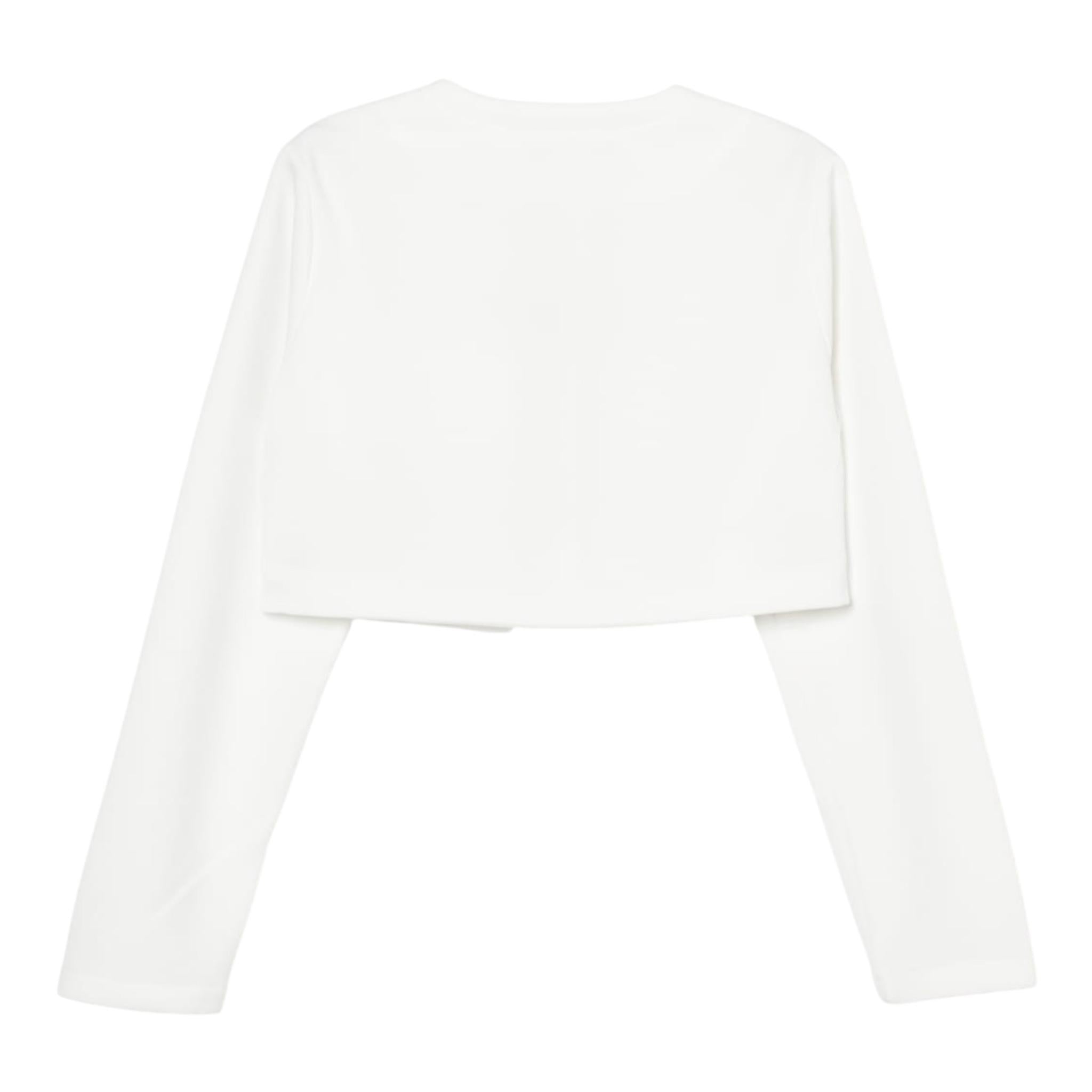 Liu Jo Coprispalle Tinta Unita con Logo per Bambina GA5006 BIANCO LIU JO 