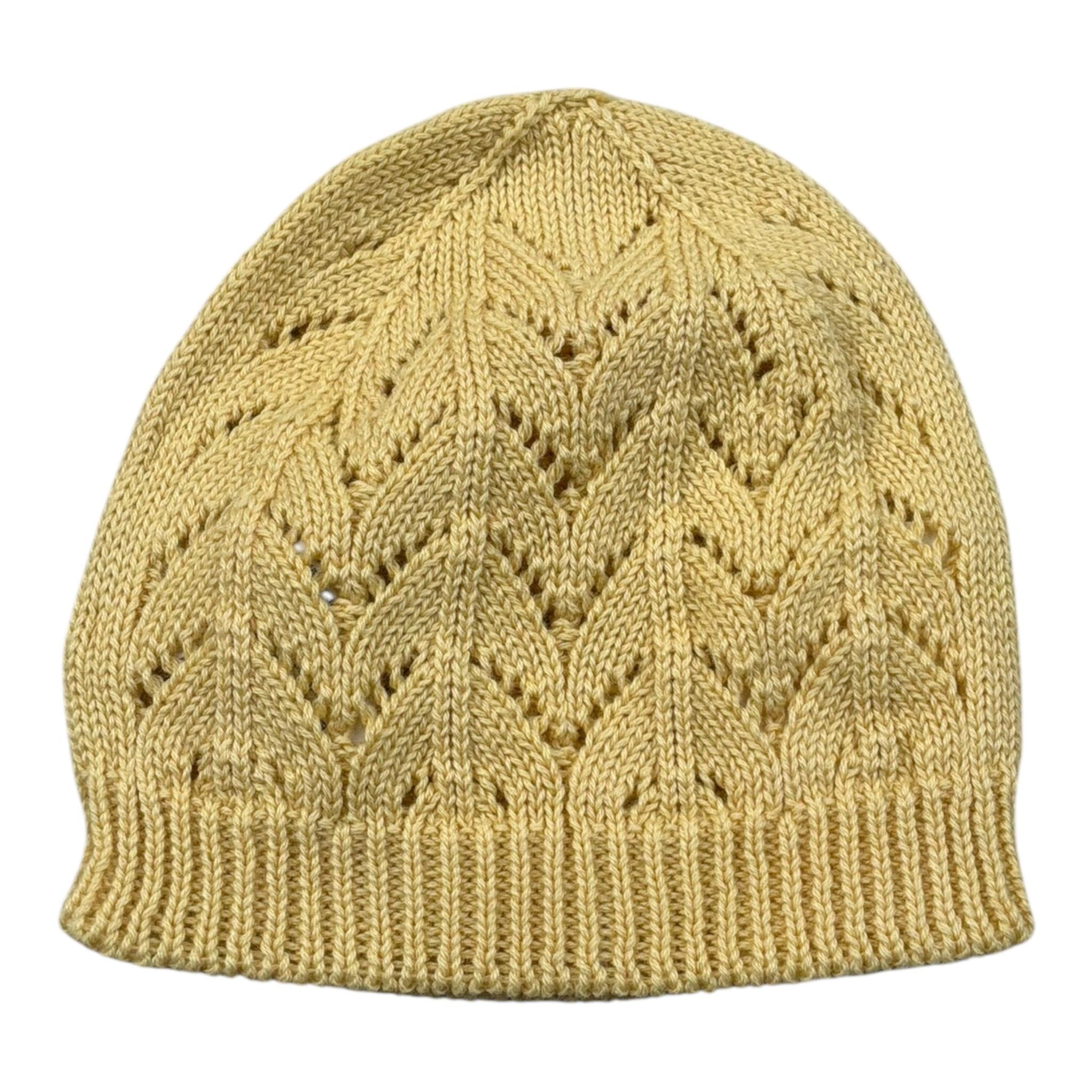 Wedoble Cappello Tinta Unita con Trafori per Neonato V2507307AA GIALLO WEDOBLE 