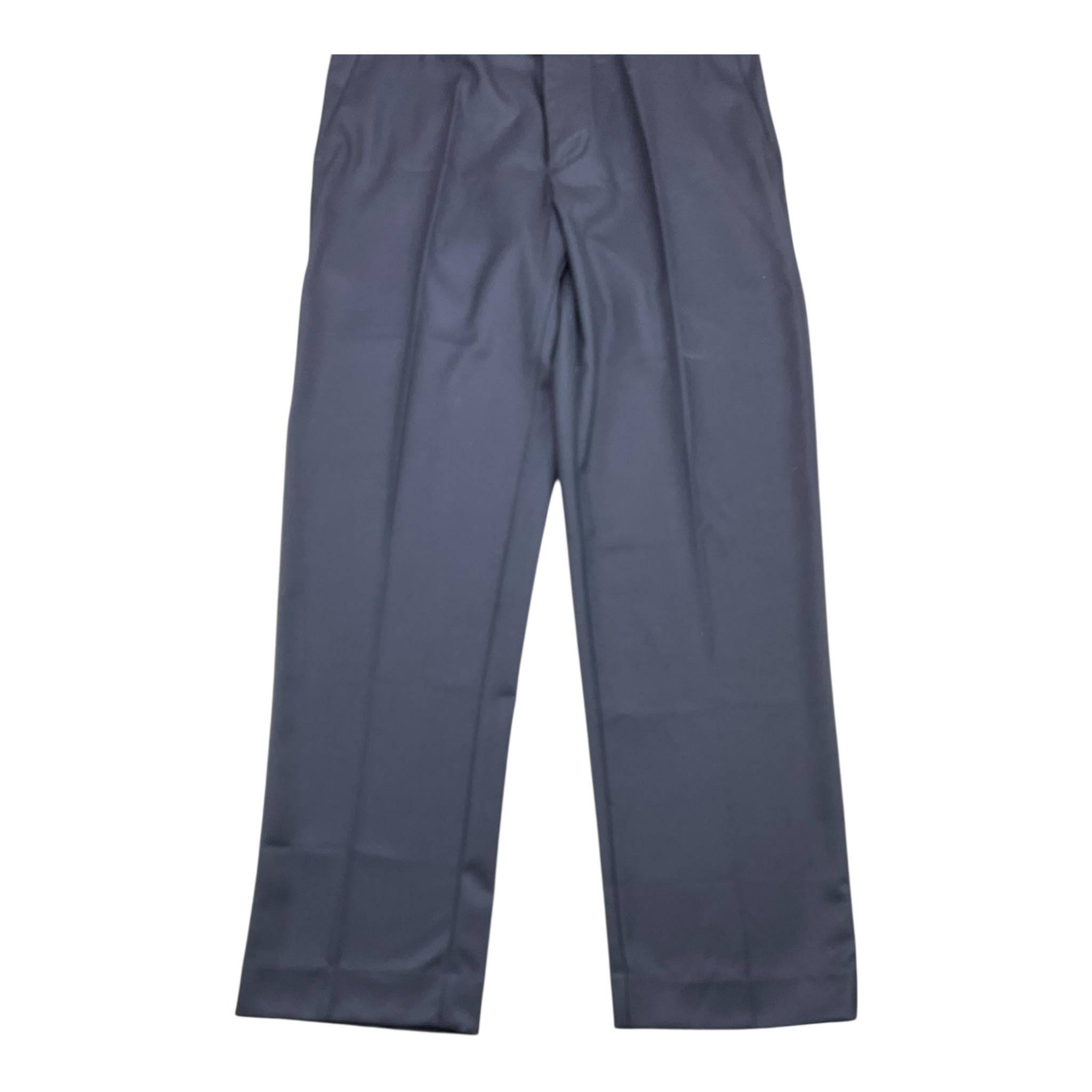 I'M BRIAN pantalone tinta unita con girovita regolabile Blu per Bambino PA2675J BLU I'M BRIAN 