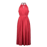 Xacus Abito Tinta Unita Giromanica per Bambina SANDY SALMONE XACUS 