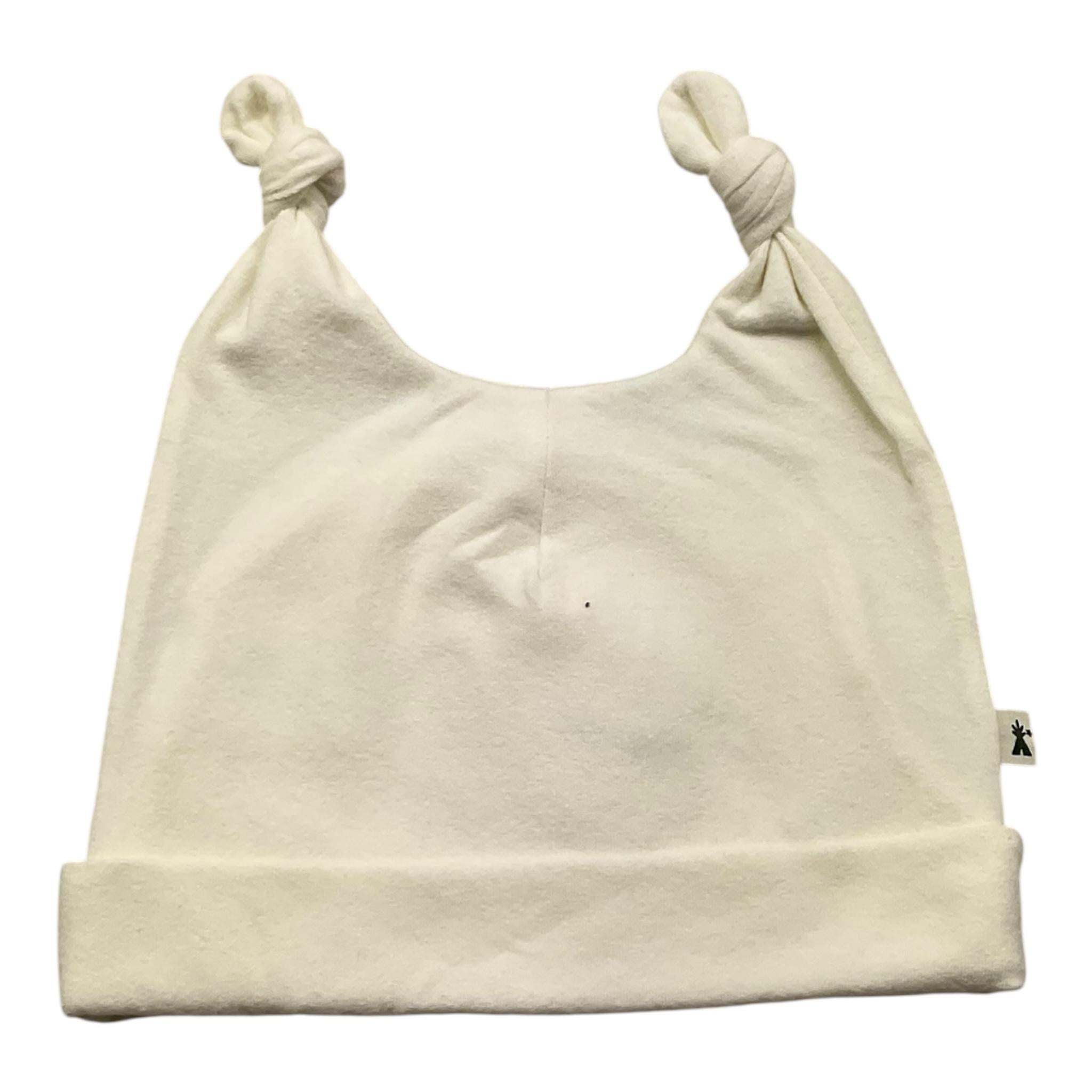 PETIT INDI cappello tinta unita Panna per Neonato AW24A9703 PANNA PETIT INDI 