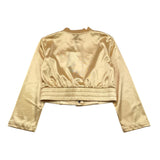 DKNY giacca tinta unita con bottoni Giallo per Bambina D60251 GIALLO DKNY 