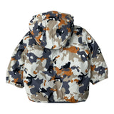 K-WAY giubbino sampa fantasia militare con cappuccio Multicolor per Neonato K6128PW MULTICOLOR K-WAY 