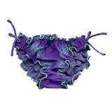 F**K Costume Mutandina Tinta Unita per Bambina FJ25B4A14BBX63 VIOLA F**K 