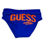 Guess Costume Mutandina Tinta Unita con Logo per Neonato I5GZ02MC052 COBALTO GUESS 