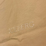 Iceberg T-Shirt Girocollo Tinta Unita con Stampa per Bambino TSICE5115J BEIGE ICEBERG 
