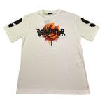 Disclaimer T-Shirt Girocollo Tinta Unita con Stampe per Bambino 25EDK58446 BIANCO DISCLAIMER 