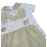 Pangasa Completo 2 Pezzi T-Shirt-Salopette per Neonata 2585170 BIANCO PANGASA 