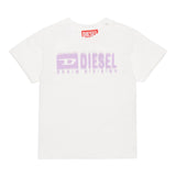 Il Gufo T-Shirt Tinta Unita Girocollo con Stampa per Neonata K00569X BIANCO IL GUFO 