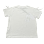 Gaelle T-Shirt tinta unita con Stampa Bianco per Bambina 2746N00500 BIANCO GAELLE 