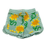 Stella Mccartney Short Tinta Unita con Fantasia per Bambina TU6A09 VERDE ACQUA STELLA McCARTNEY 