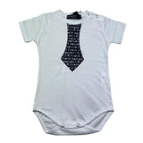Manuel & Frank Body Mezza Manica Tinta Unita per Neonato MF7051I BIANCO MANUEL & FRANK 