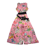 Elsy Tuta Intera tinta unita Giromanica Rosa per Bambina 5324 ROSA ELSY 