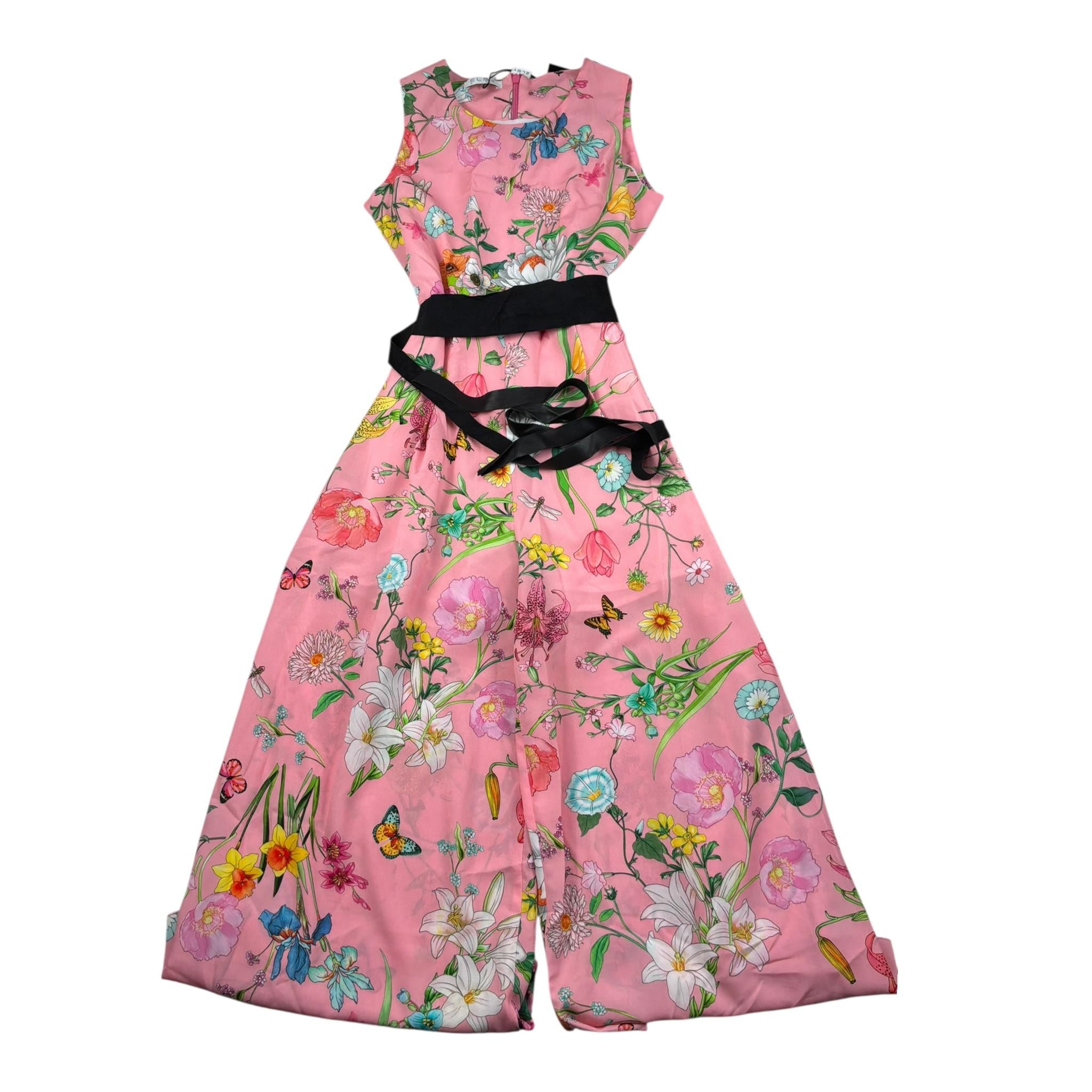 Elsy Tuta Intera tinta unita Giromanica Rosa per Bambina 5324 ROSA ELSY 