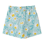 I Do Short Tinta Unita con Stampa Margherite per Neonata 4B546 AZZURRO I DO 