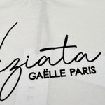 Gaelle T-Shirt tinta unita con Stampa Bianco per Bambina 2746N00500 BIANCO GAELLE 