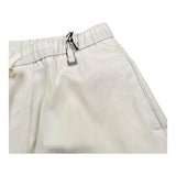 I'M Brian Bermuda Tinta Unita con Elastico In Vita per Bambino BE3346J PANNA I'M BRIAN 