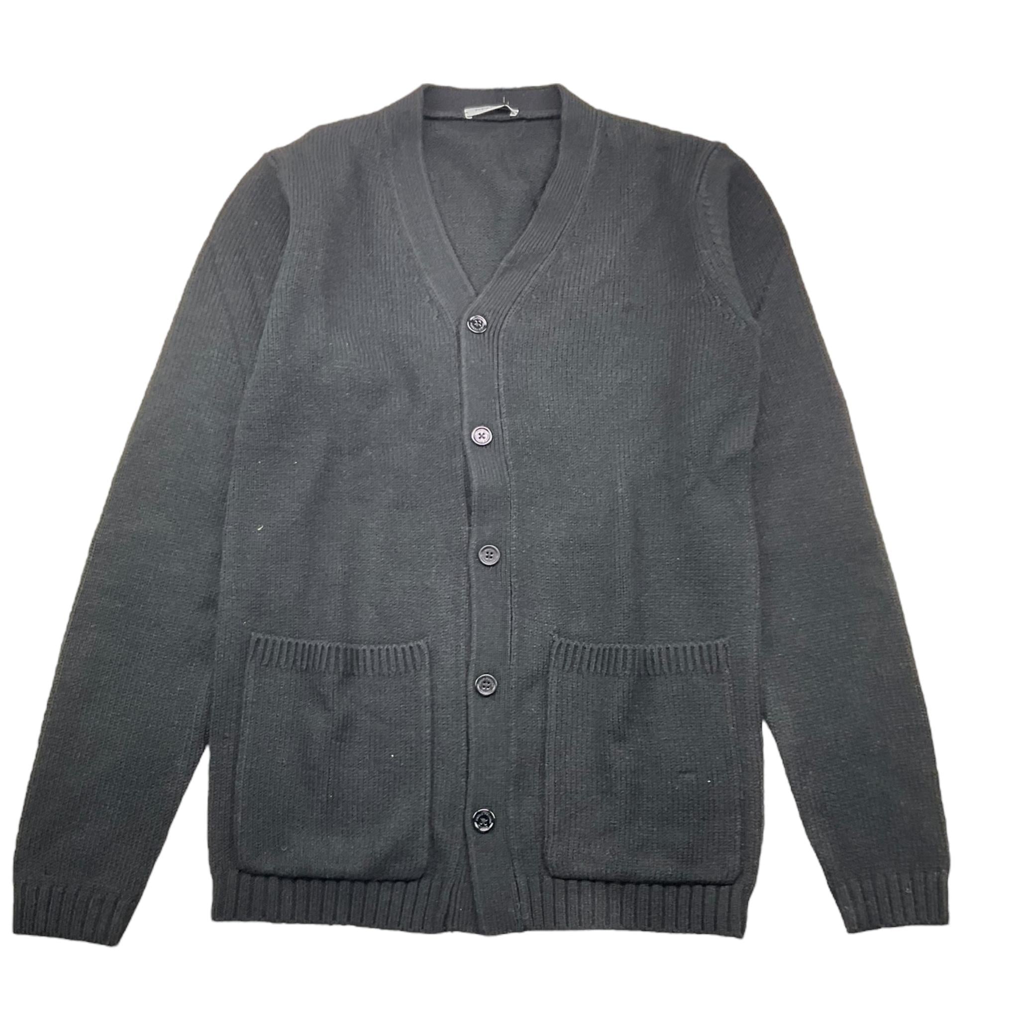 PAOLO PECORA cardigan tinta unita con bottoni Nero per Bambino PP3747 NERO PAOLO PECORA 