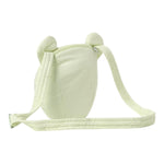 IL GUFO borsa tinta unita modello orsacchiotto con tracolla Verde per Bambina A24O087N0106 VERDE IL GUFO 