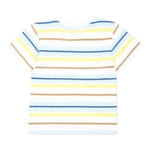 Timberland T-Shirt Tinta Unita con Fantasia A Righe per Neonato T60513N BIANCO TIMBERLAND 