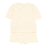Elisabetta Franchi Completo 2 Pezzi T-Shirt-Bermuda In Filo per Neonata EGCM006 GIALLO ELISABETTA FRANCHI 