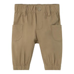 Mayoral Pantalone tinta unita con Elastico In Vita Beige per Neonato 16533 BEIGE MAYORAL 