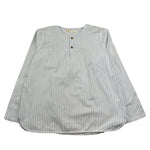 Zhoe & Tobiah Camicia Manica Lunga Fantasia A Righe per Bambino STP6M BIANCO/AZZURRO ZHOE & TOBIAH 