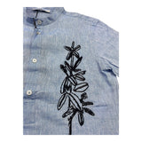 Paolo Pecora Camicia Mezza Manica Tinta Unita per Bambino PP4044 AZZURRO PAOLO PECORA 