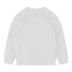 Guess Felpa Chiusa Girocollo Tinta Unita con Logo per Neonato K5RQ04KAD74 BIANCO GUESS 