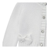 Guess Cardigan Tinta Unita  per Neonata A4RR00Z3CK0 BIANCO GUESS 