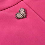 Fun & Fun Short Tinta Unita con Girovita Regolabile per Bambina FNCBSO16403 ROSA FUN & FUN 