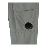 C.P. Company Pantalone Tinta Unita con Elastico In Vita per Bambino CMP00M VERDE C.P. COMPANY 