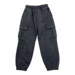 Never Too Pantalone Tinta Unita con Elastico In Vita per Bambino NT1791B NERO NEVER TOO 