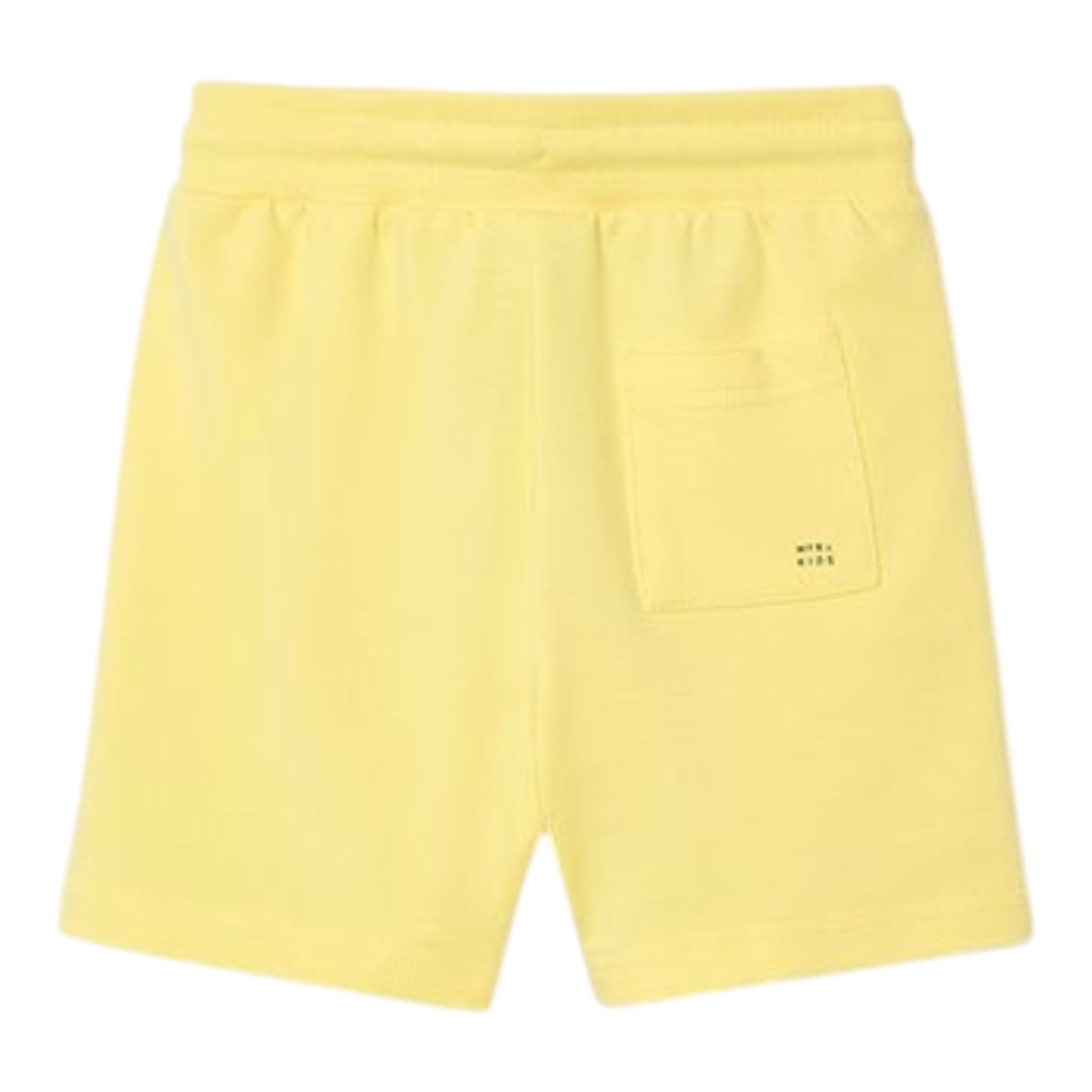 Mayoral Bermuda Tinta Unita con Elastico In Vita per Bambino 611 GIALLO MAYORAL 