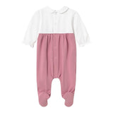 Mayoral Tutina Manica Lunga Bicolore per Neonata 1751X BIANCO/ROSA MAYORAL 
