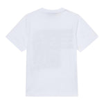 Dsquared2 T-Shirt Girocollo Tinta Unita con Stampa per Bambino 2DQ2801 BIANCO DSQUARED2 