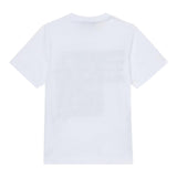 Dsquared2 T-Shirt Girocollo Tinta Unita con Stampa per Bambino 2DQ2801 BIANCO DSQUARED2 