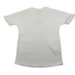 Jijil Abito Felpa tinta unita con Brillantini Bianco per Bambina JJE23AB079 BIANCO JIJIL 