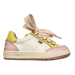 Elisabetta Franchi Sneakers Tinta Unita con Lacci In Contrasto per Neonata F1A9E0227 BIANCO ELISABETTA FRANCHI 