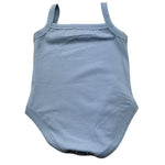 Trussardi Body Bretelline Tinta Unita con Logo per Neonata TIP26125BD AZZURRO TRUSSARDI 