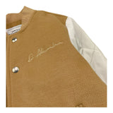 DANIELE ALESSANDRINI giubbino bicolore con bottoni Cammello per Bambino 1231O00001 CAMMELLO DANIELE ALESSANDRINI 