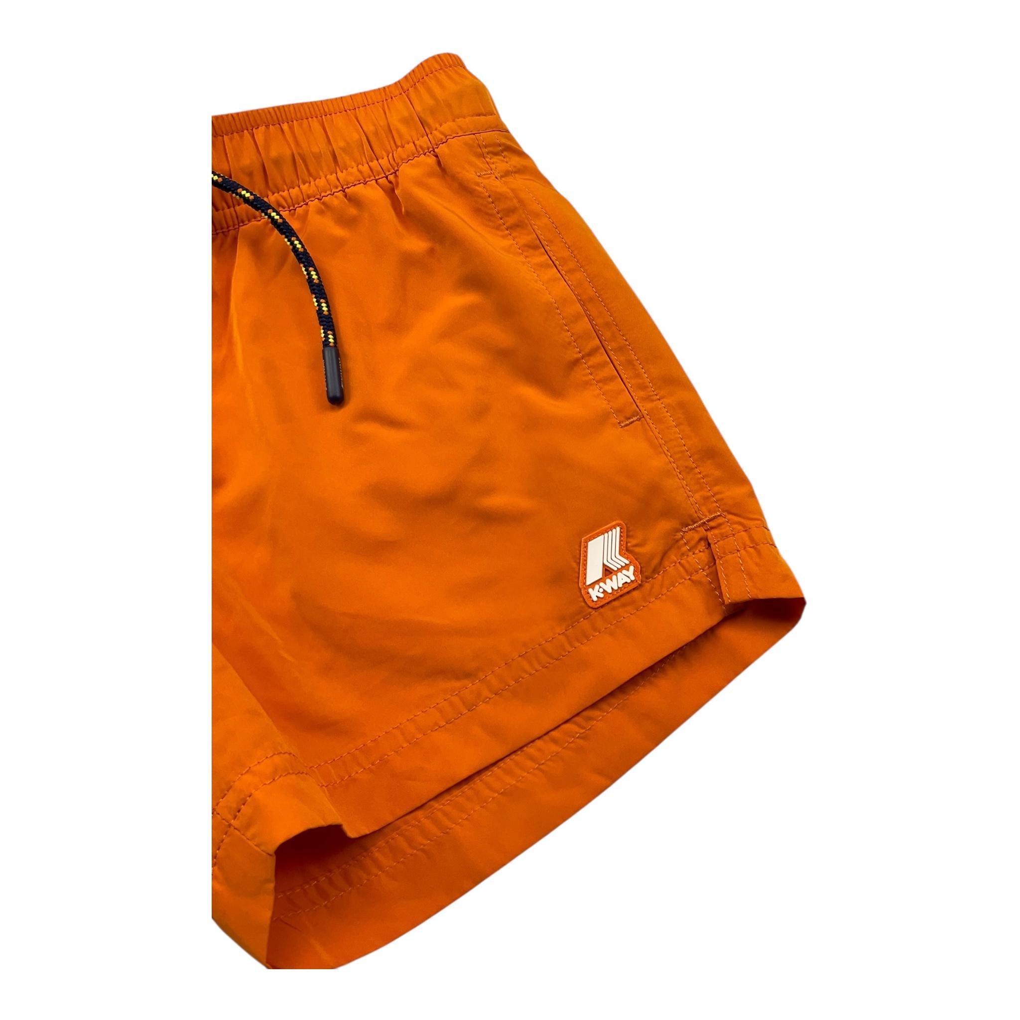 K-Way Costume Tinta Unita con Logo per Bambino K6124LW ARANCIONE K-WAY 