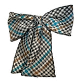 PICCOLA LUDO spilla modello fiocco fantasia a quadri Bianco per Bambina BS9WA016X BIANCO PICCOLA LUDO 